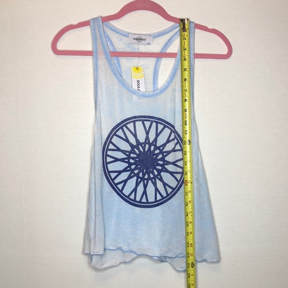 SOULCYCLE light blue workout/tank top 💙 - Picture 6 of 9